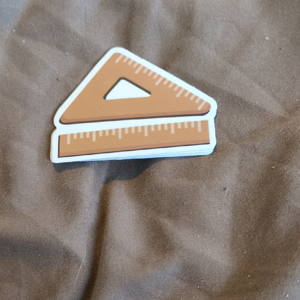 Brown Ruler Sticker 🔥🔥🔥20/$10, Bundle And Save
